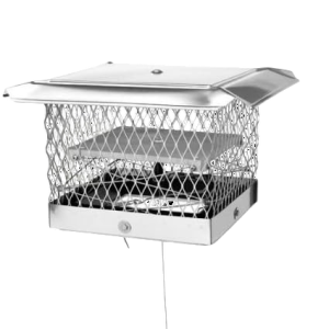 09509 13 in. x 17 in. Lock-Top II Chimney Cap-Damper by LOCK-TOP