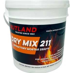 Dry Mix 211 Refractory Mortar Dark Gray